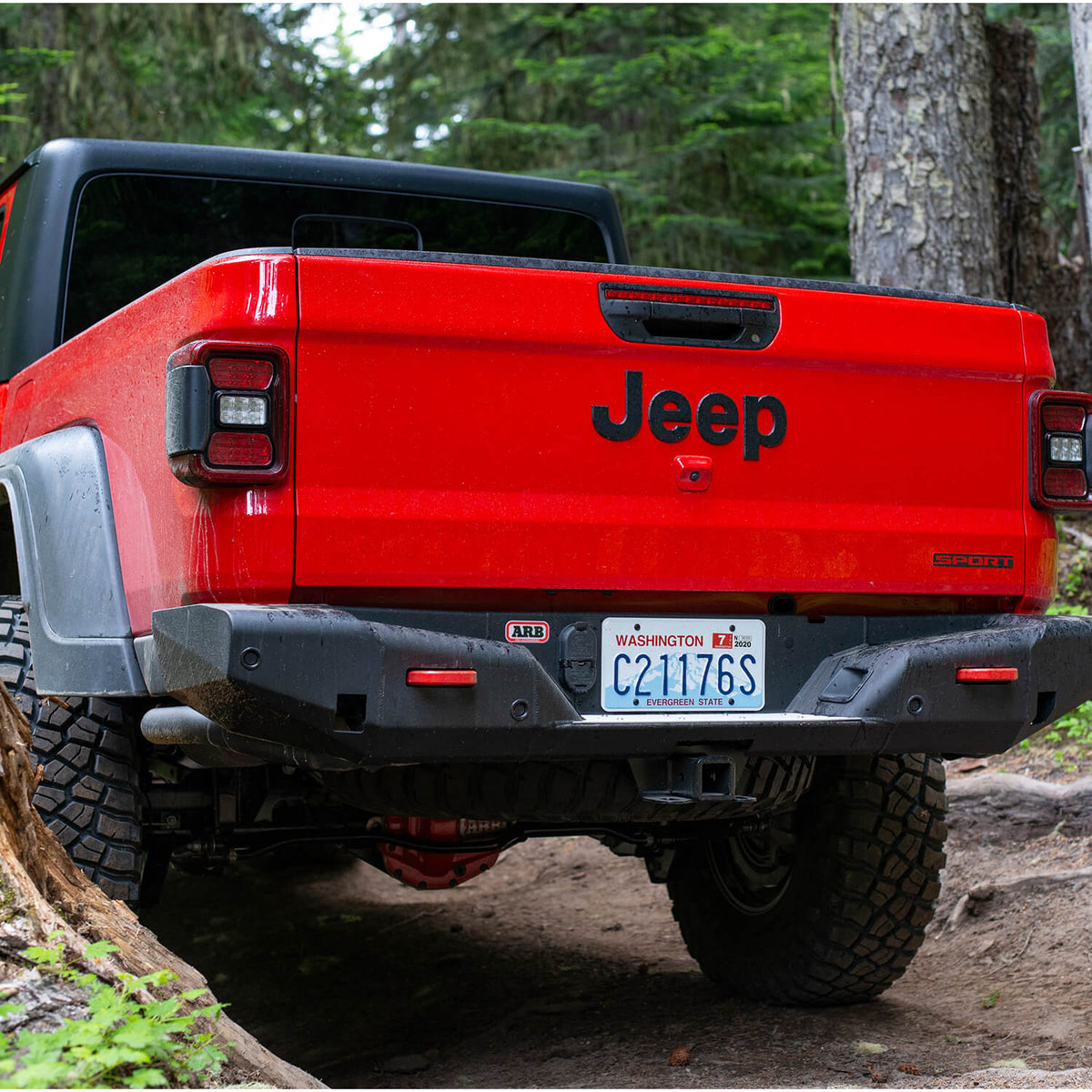 20-25 Jeep Gladiator Rear Bumper Lower Tube - Apollo Off-Road