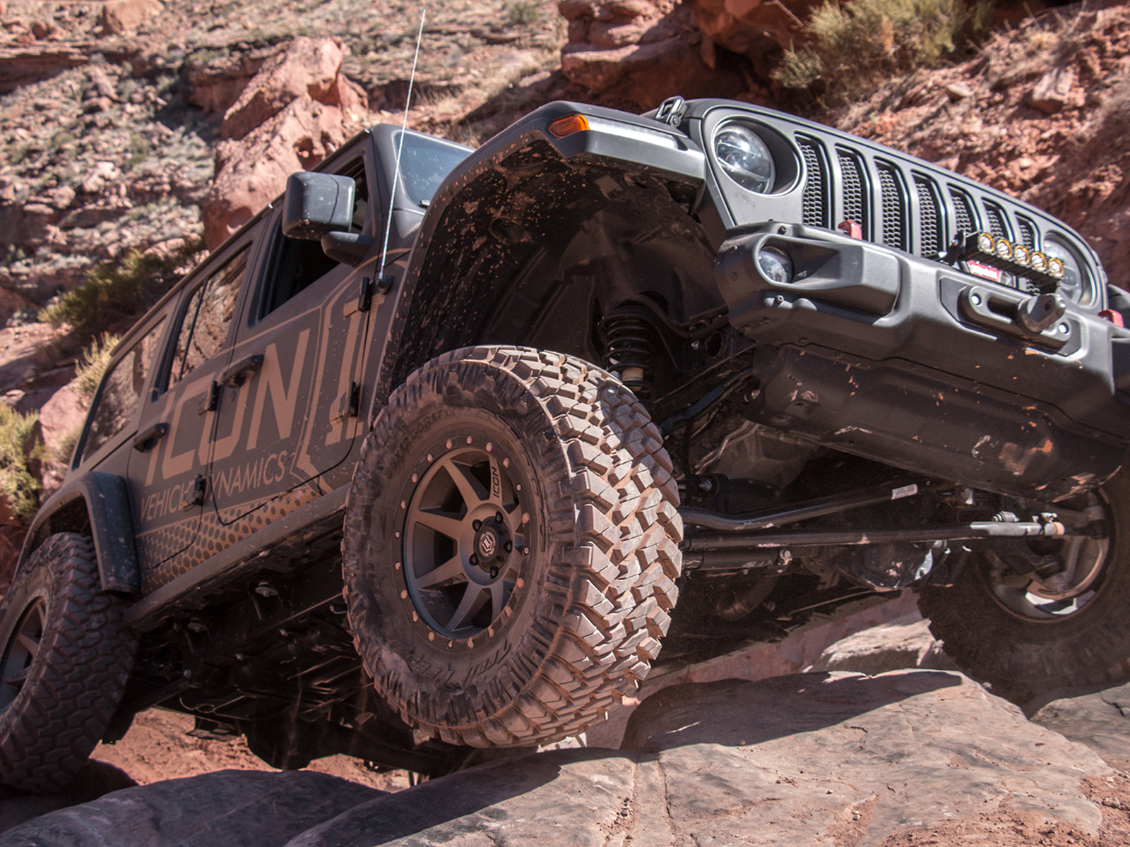 18-Up Jeep JL 2.5 Inch Stage 1 Suspension System Icon Vehicle Dynamics