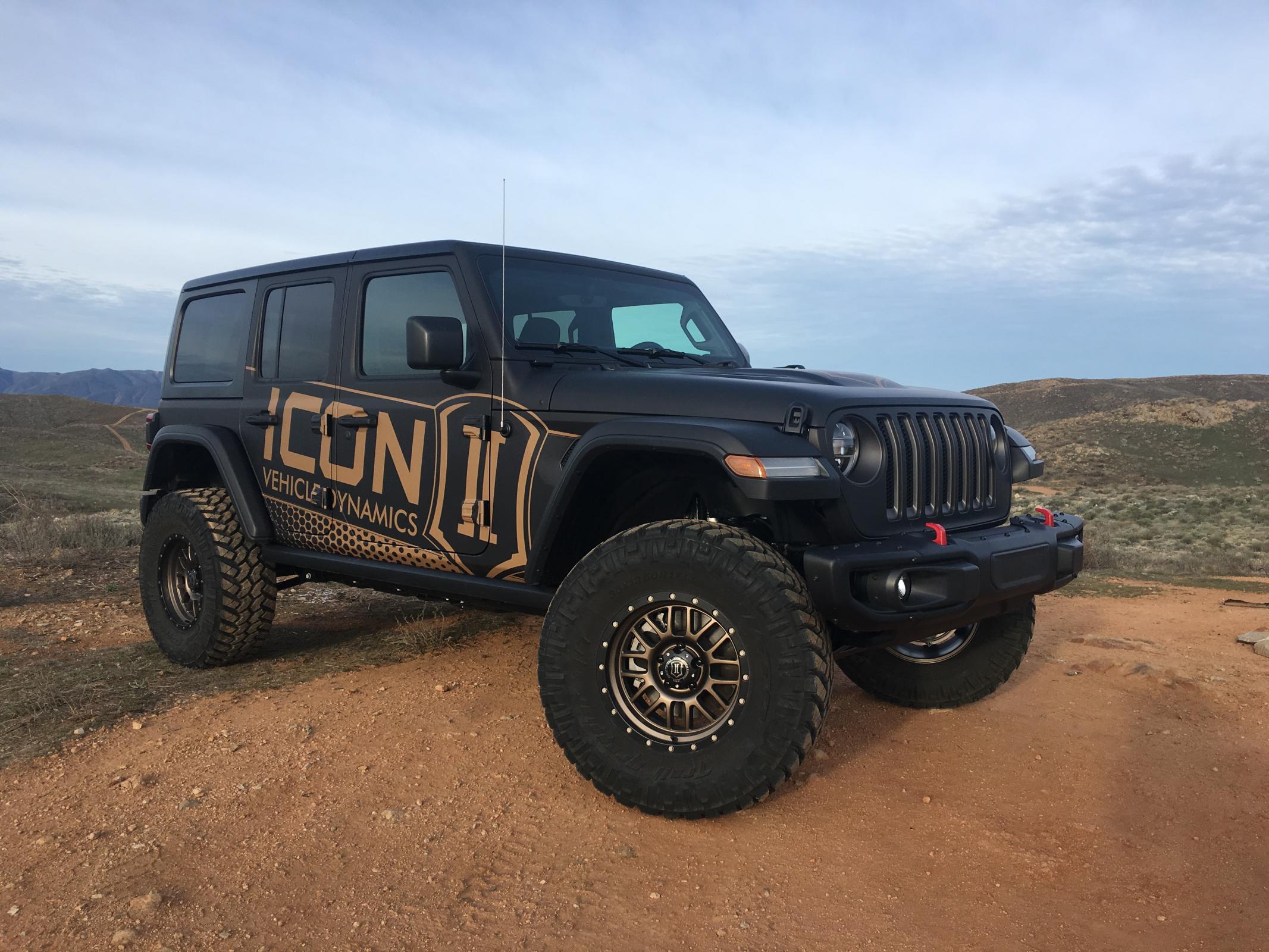 18-Up Jeep JL 2.5 Inch Stage 3 Suspension System Icon Vehicle Dynamics