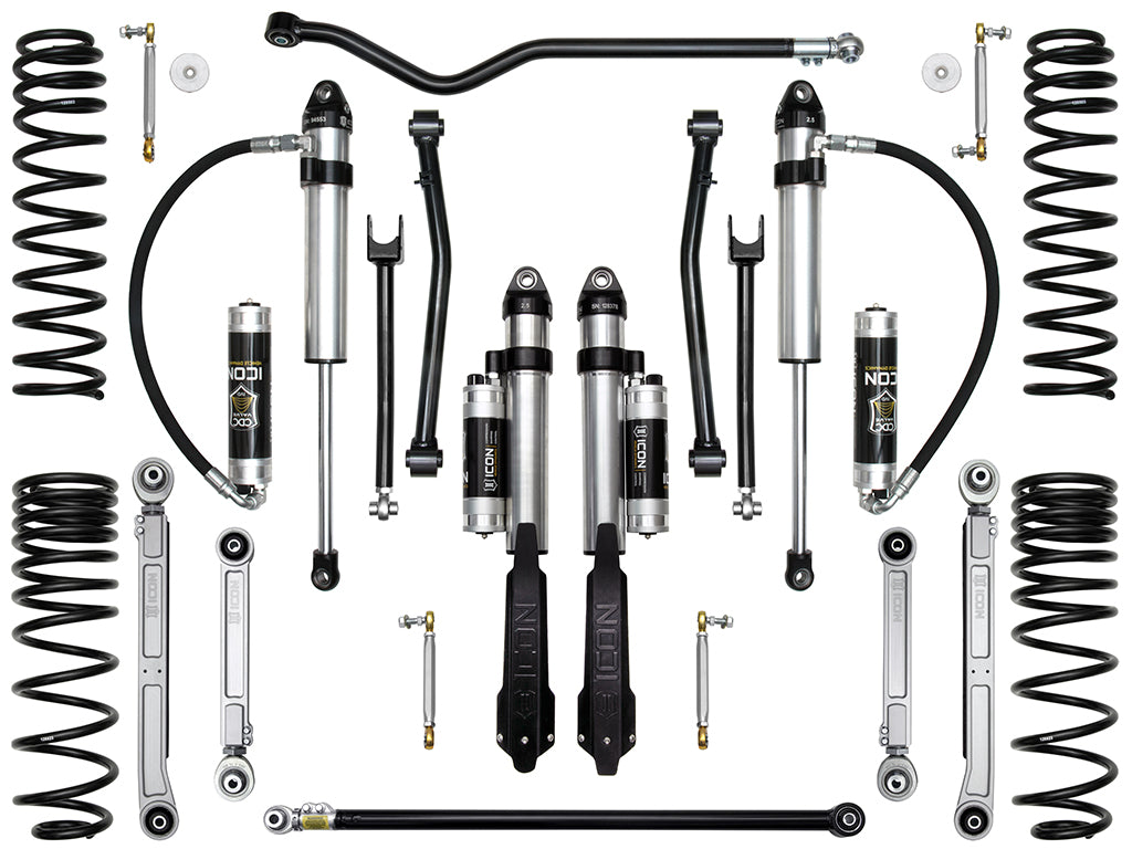 20-Up Gladiator 2.5 Inch Stage 8 Suspension System (Billet) Icon Vehicle Dynamics