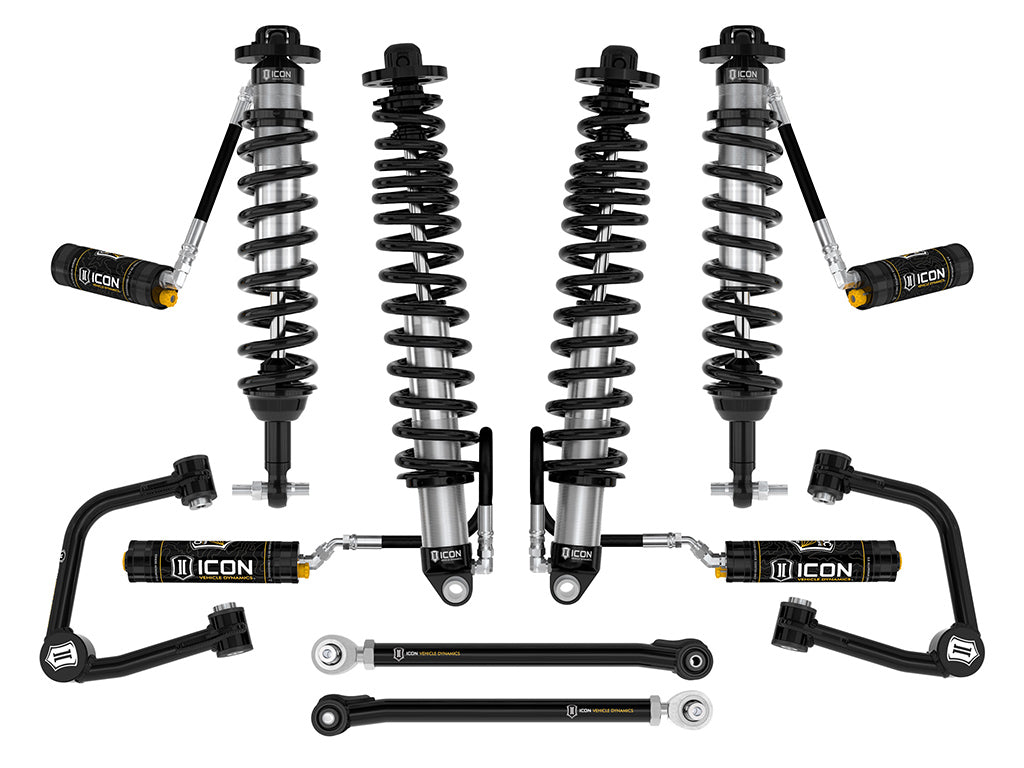 2021-2023 Ford Bronco Non-Sasquatch 3-4 Inch Lift Stage 6 Suspension System CDCV Tubular Icon Vehicle Dynamics