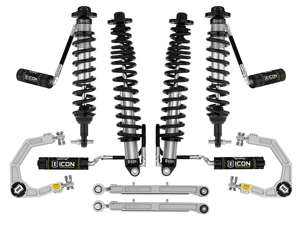2021-2023 Ford Bronco Sasquatch 2-3 Inch Lift Stage 5 Suspension System Billet Icon Vehicle Dynamics