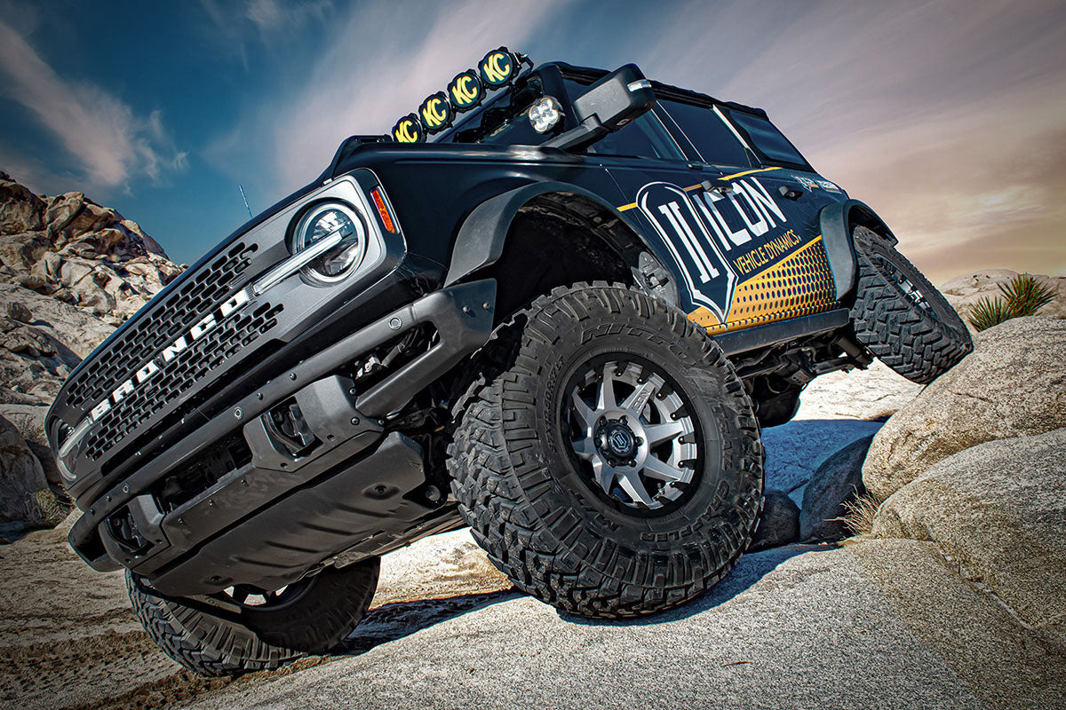 2021-2023 Ford Bronco Sasquatch 2-3 Inch Lift Stage 7 Suspension System CDCV Billet Icon Vehicle Dynamics