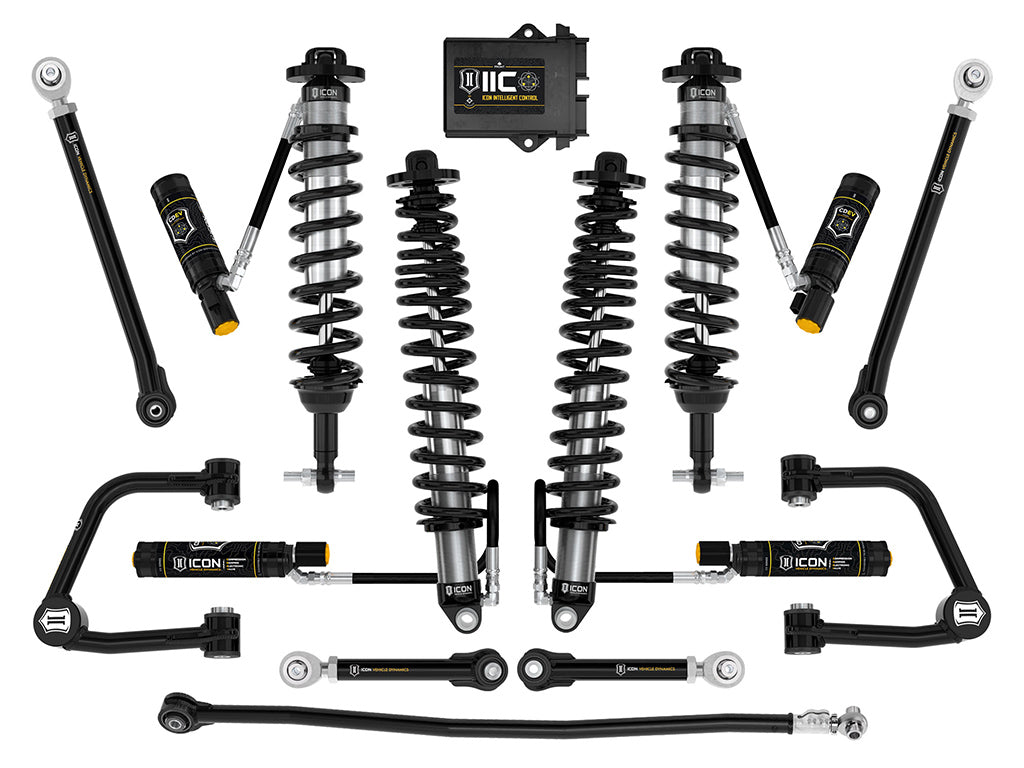 2021-2023 Ford Bronco Sasquatch 2-3 Inch Lift Stage 8 Suspension System Tubular Icon Vehicle Dynamics