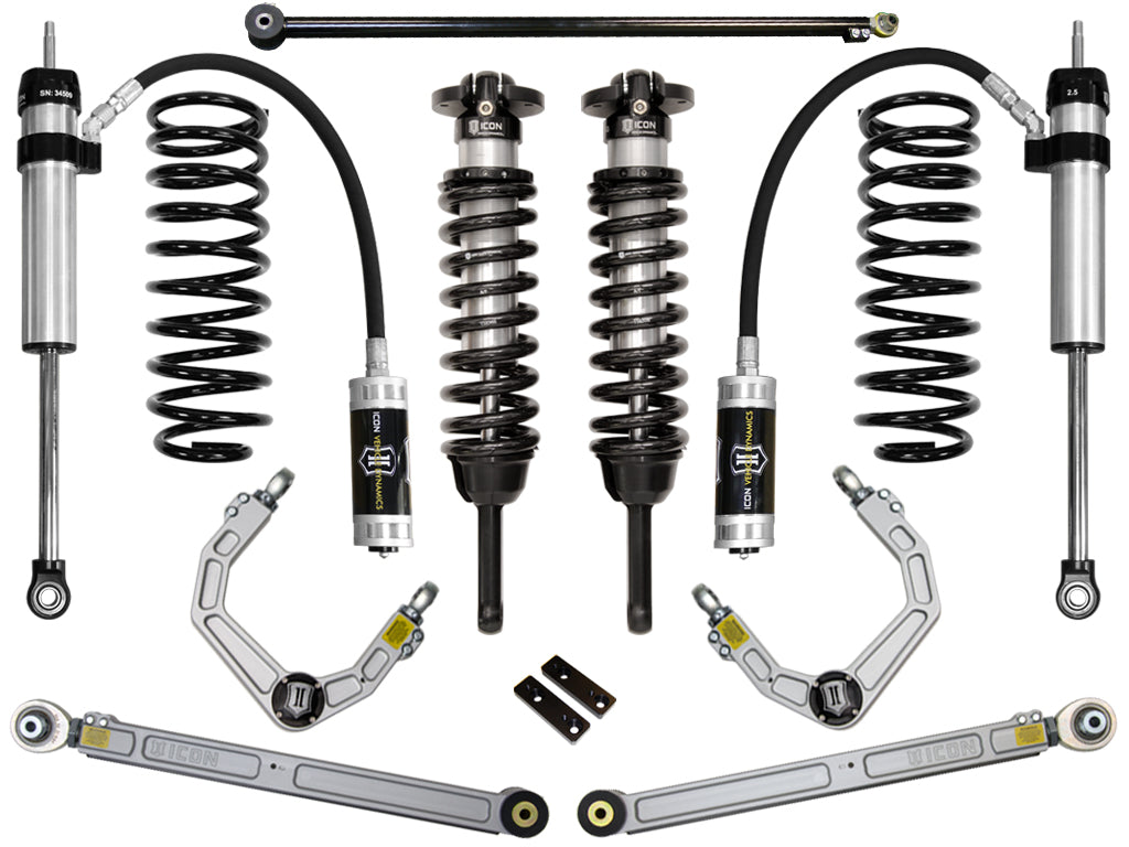 10-Up GX460 0-3.5 Inch Stage 4 Suspension System W Billet UCA Icon Vehicle Dynamics