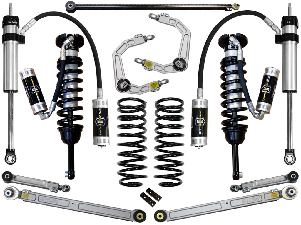 10-Up GX460 0-3.5 Inch Stage 6 Suspension System W Billet UCA Icon Vehicle Dynamics