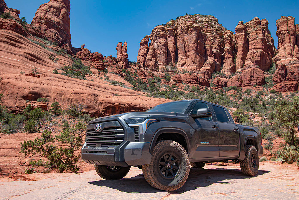 2022-2025 Toyota Tundra 0-3 Inch Lift Stage 2 2.5 Exp Suspension System Billet Icon Vehicle Dynamics