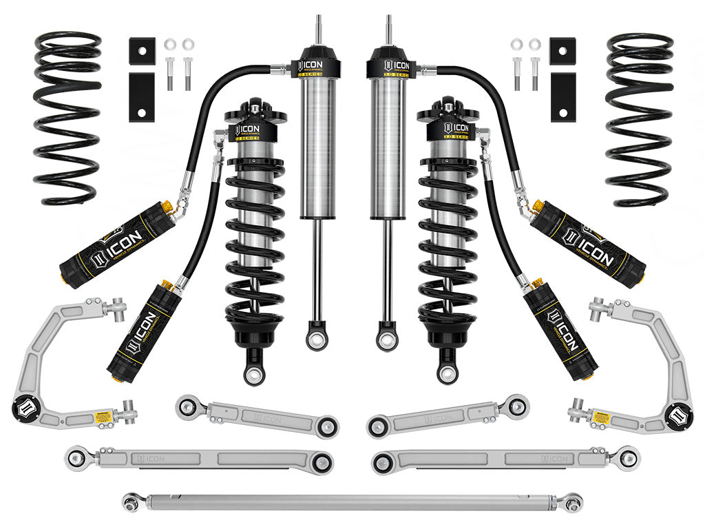 2022-2025 Toyota Tundra 1.25-3.25 Inch Lift Stage 3 (Trd) 3.0 Suspension System Billet CDCV Icon Vehicle Dynamics