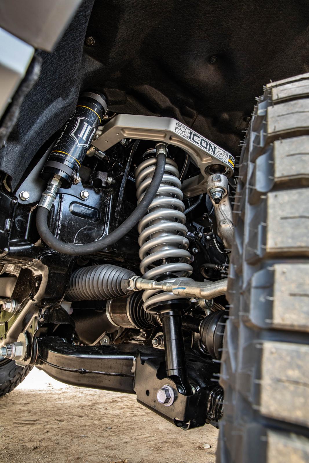 2024-2025 Toyota Tacoma 1.25-3 Inch Lift Stage 7 Suspension System Billet Icon Vehicle Dynamics