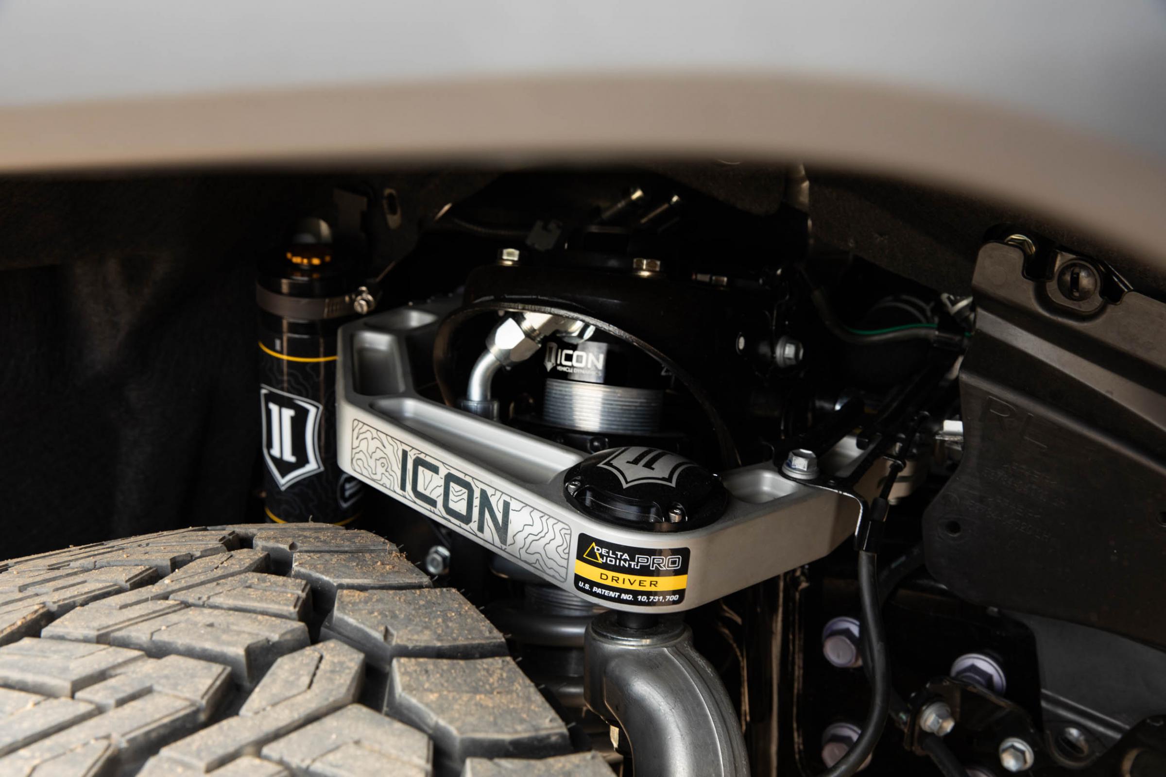 2024-2025 Toyota Tacoma 1.25-3 Inch Lift Stage 8 Suspension System Billet Overland Rear Springs Icon Vehicle Dynamics