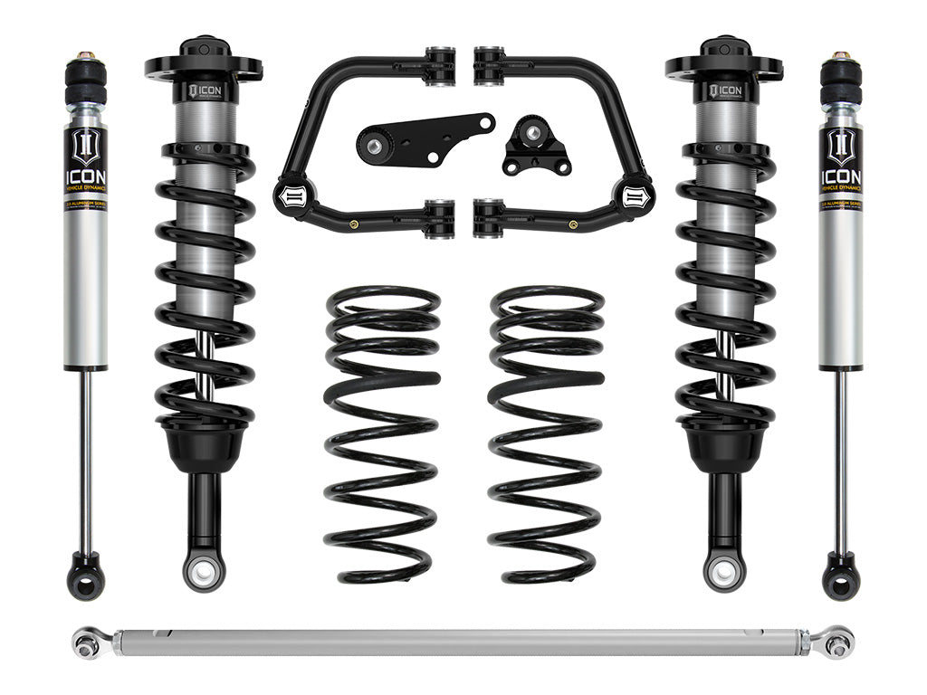 2024-2025 Toyota Land Cruiser 250 Series 1.25-3 Inch Lift Stage 3 Suspension System Tubular Icon Vehicle Dynamics
