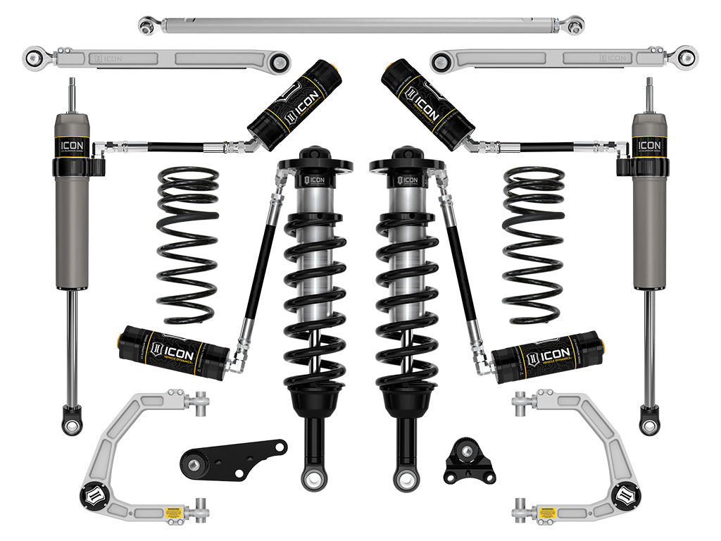 2024-2025 Toyota Land Cruiser 250 Series 1.25-3 Inch Lift Stage 7 Suspension System Billet Icon Vehicle Dynamics
