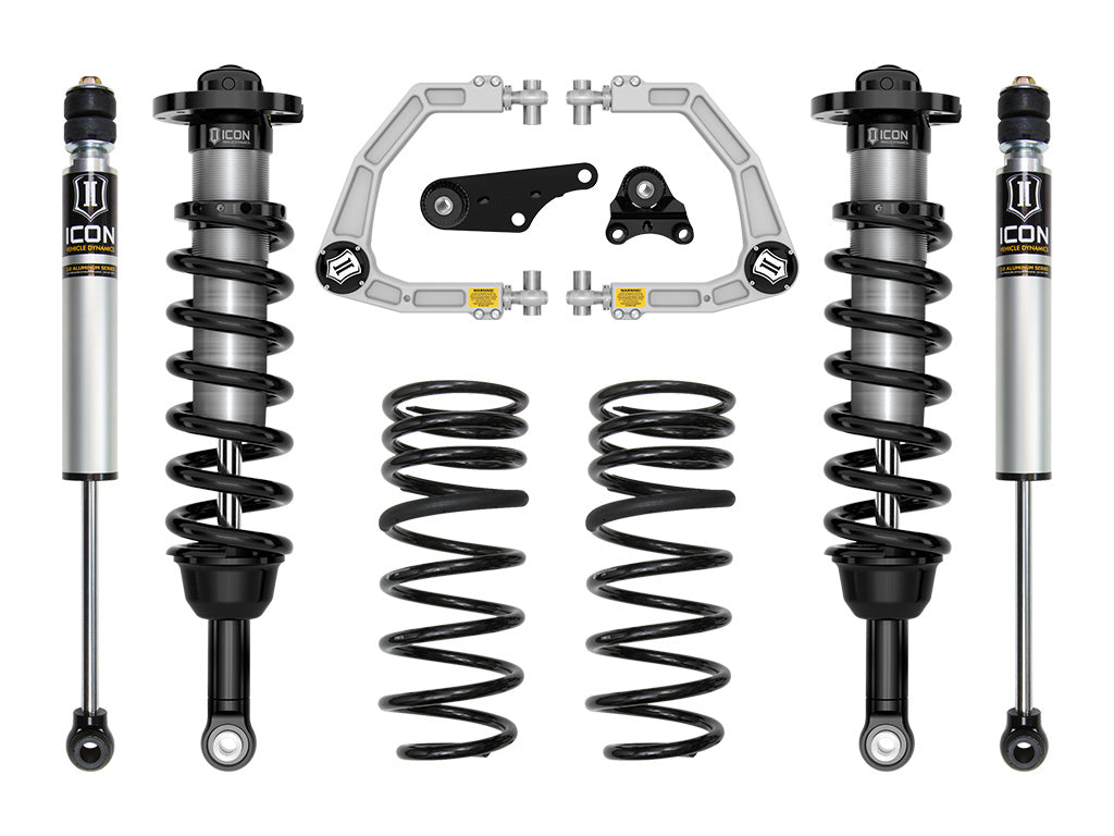 2025 Toyota 4Runner 4WD 1.25-3 Inch Lift Stage 2 Suspension System Billet Icon Vehicle Dynamics