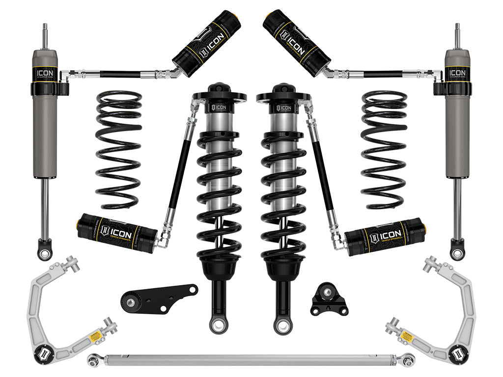 2025 Toyota 4Runner 4WD 1.25-3 Inch Lift Stage 6 Suspension System Billet Icon Vehicle Dynamics