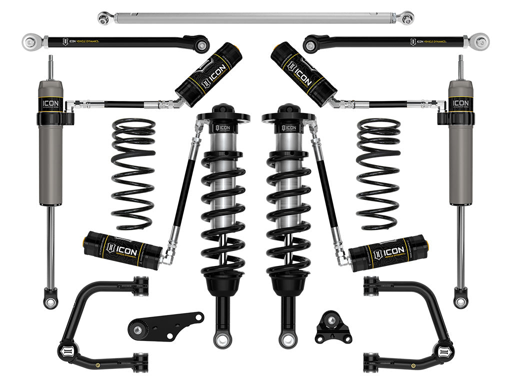 2025 Toyota 4Runner 4WD 1.25-3 Inch Lift Stage 7 Suspension System Tubular Icon Vehicle Dynamics