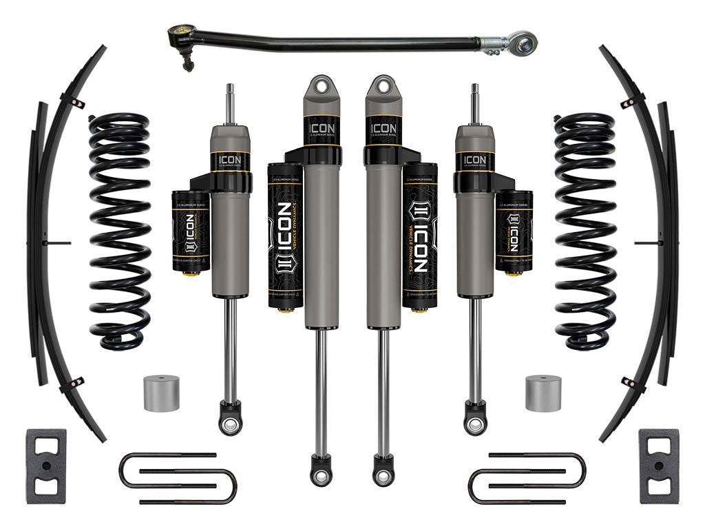 2023 Ford F-250/F-350 Super Duty 4WD Diesel 2.5 Inch Lift Stage 3 Suspension System W/ Expansion Packs Icon Vehicle Dynamics