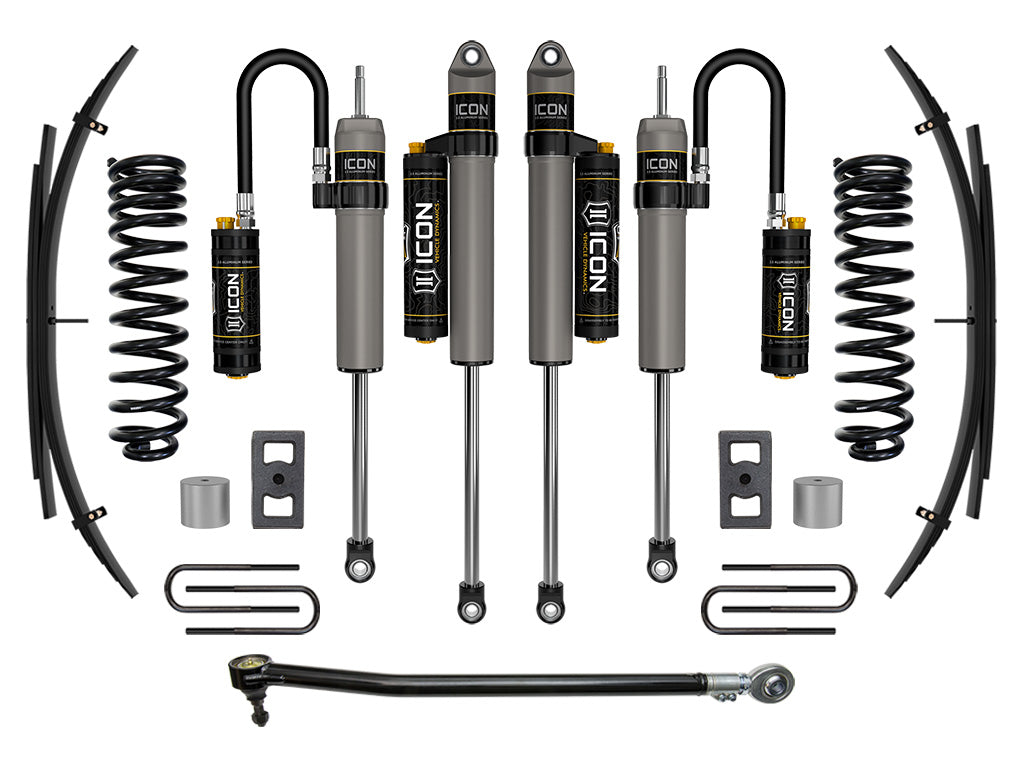 2023 Ford F-250/F-350 Super Duty 4WD Diesel 2.5 Inch Lift Stage 4 Suspension System W/ Expansion Packs Icon Vehicle Dynamics