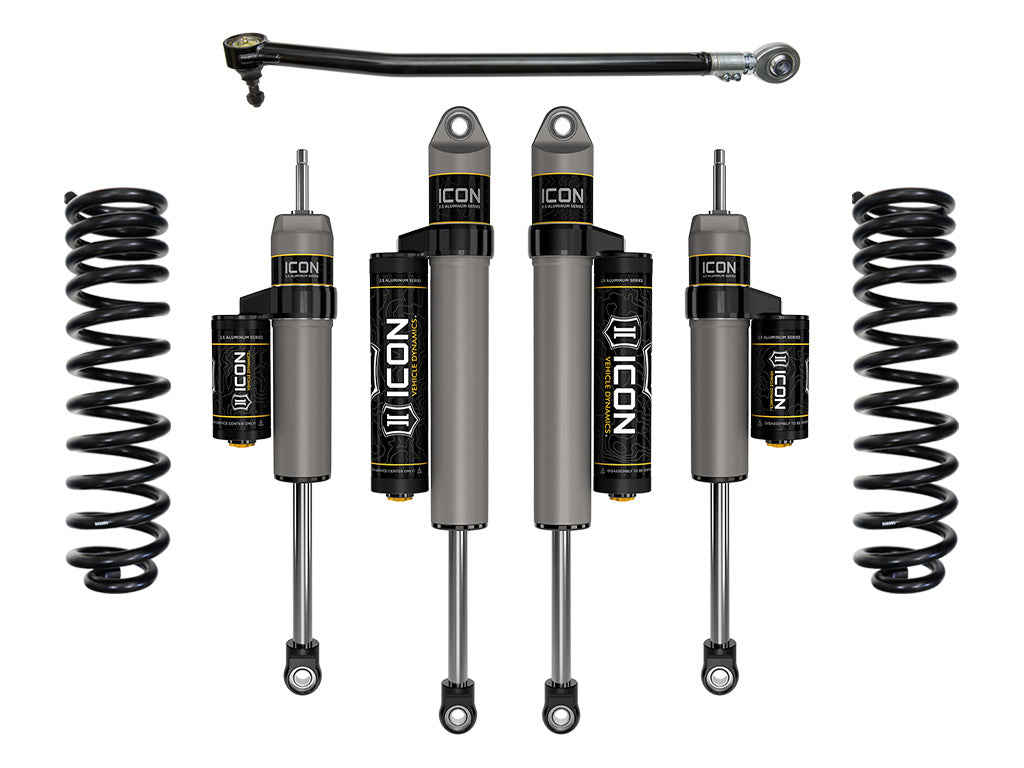 2023 Ford F-250/F-350 Super Duty 4WD Gas 2.5 Inch Lift Stage 3 Suspension System Icon Vehicle Dynamics
