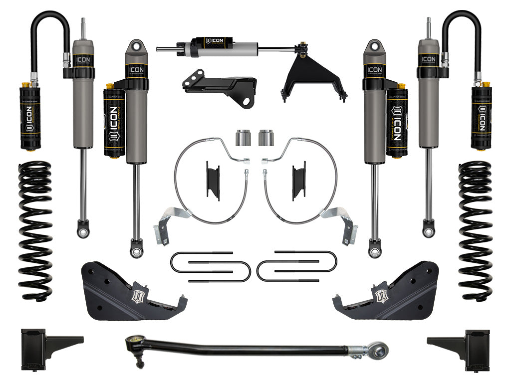2023-2025 Ford F-250/F-350 Super Duty 4WD Gas 4.5 Inch Lift Stage 5 Suspension System Icon Vehicle Dynamics