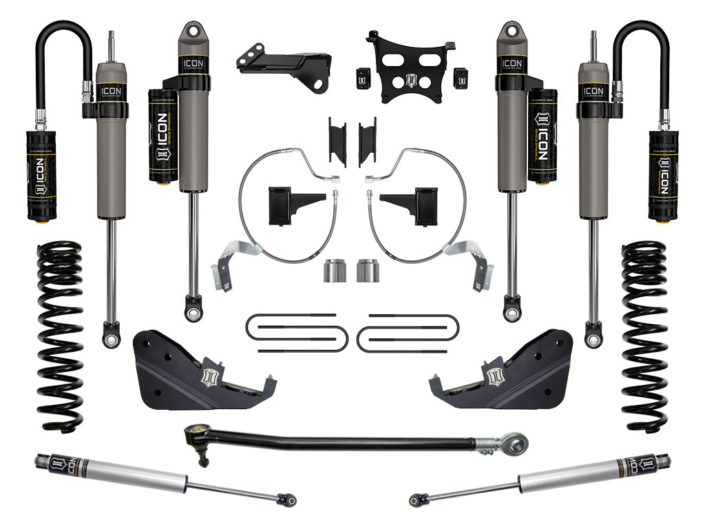 2023-2025 Ford F-250/F-350 Super Duty 4WD Diesel 4.5 Inch Lift Stage 4 Suspension System Icon Vehicle Dynamics
