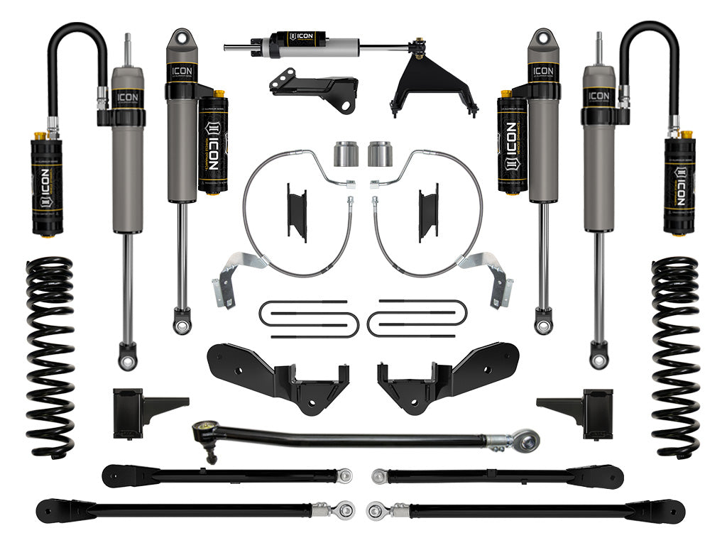 2023-2025 Ford F-250/F-350 Super Duty 4WD Diesel 4.5 Inch Lift Stage 7 Suspension System Icon Vehicle Dynamics
