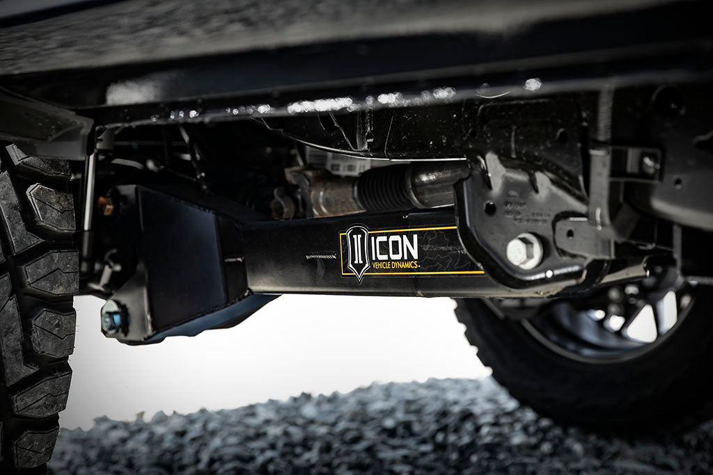 2023-2025 Ford F-250/F-350 Super Duty 4WD Gas 2.5 Inch Lift Stage 5 Suspension System W/ Radius Arms And Expansion Packs Icon Vehicle Dynamics