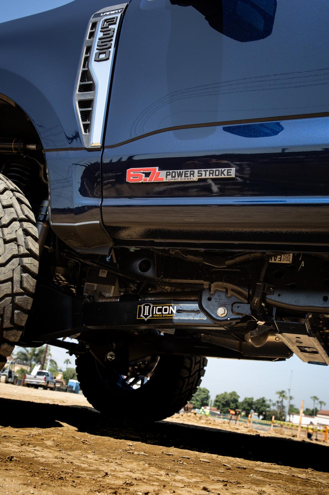 2023-2025 Ford F-250/F-350 Super Duty 4WD Gas 2.5 Inch Lift Stage 5 Suspension System W/ Radius Arms Icon Vehicle Dynamics