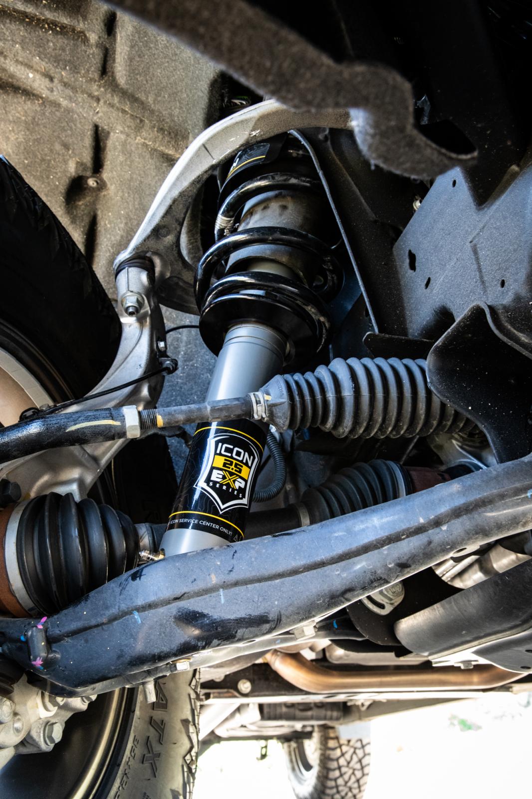 19-23 GM 1500 2.375-3.75 Inch Lift Stage 3 Exp Suspension System Billet Icon Vehicle Dynamics