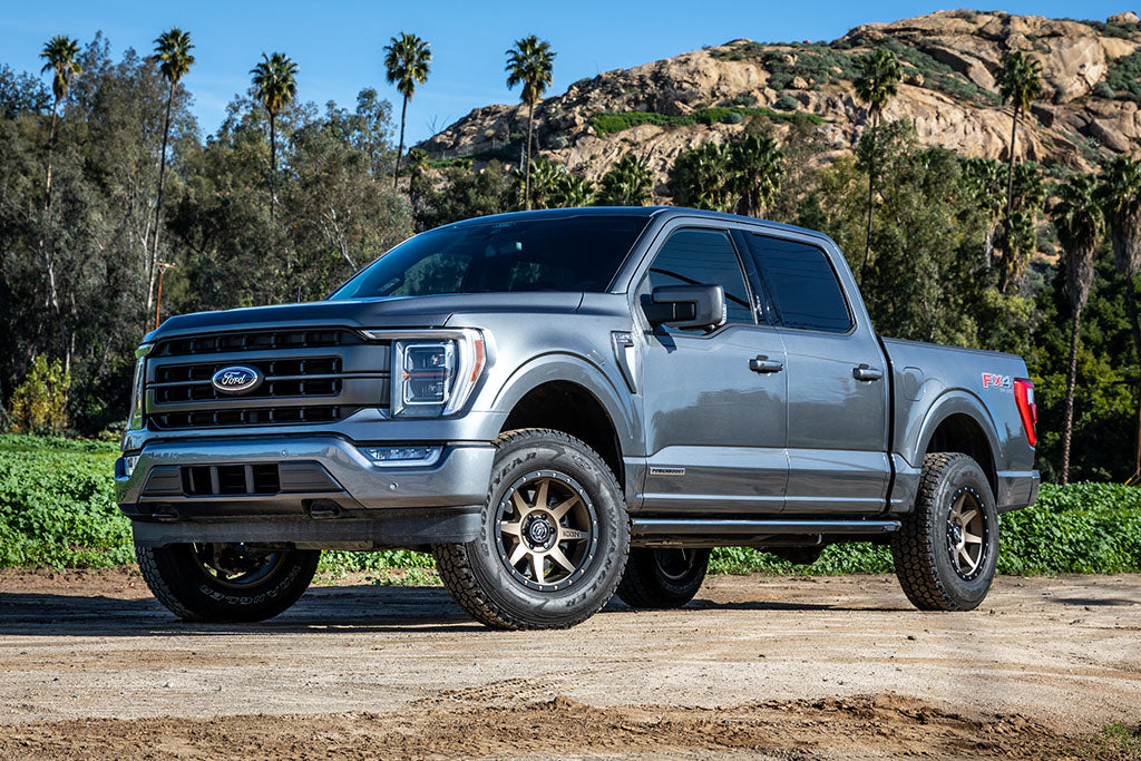 2021-2024 Ford F-150 4WD 2.75-3.5 Inch Lift Stage 1 Suspension System Billet Icon Vehicle Dynamics