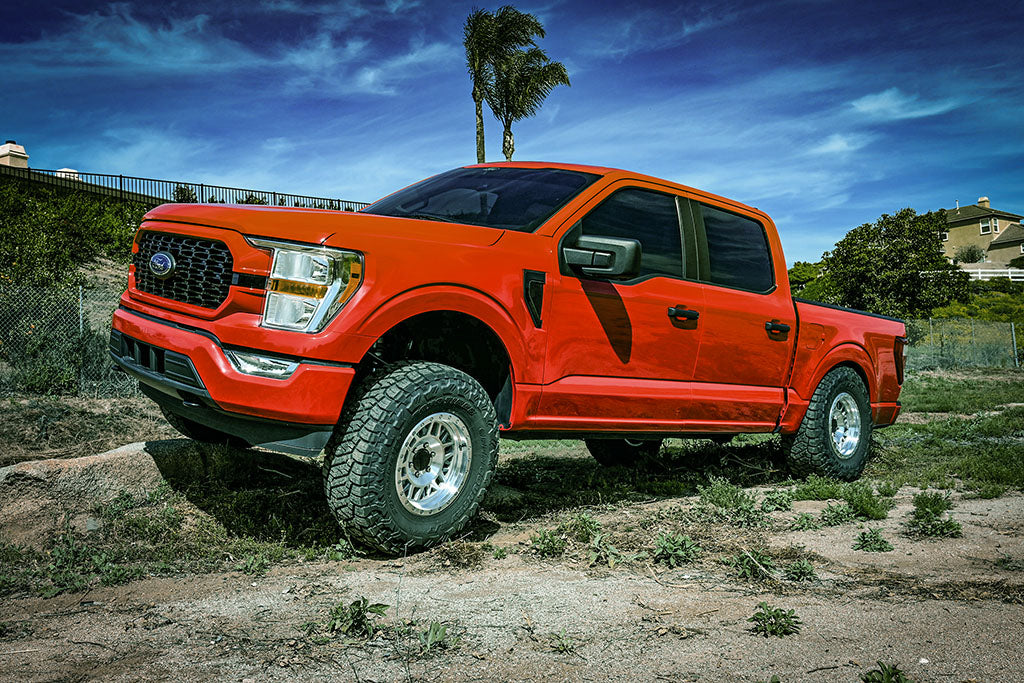 2021-2024 Ford F-150 4WD 2.75-3.5 Inch Lift Stage 3 Suspension System Tubular Icon Vehicle Dynamics