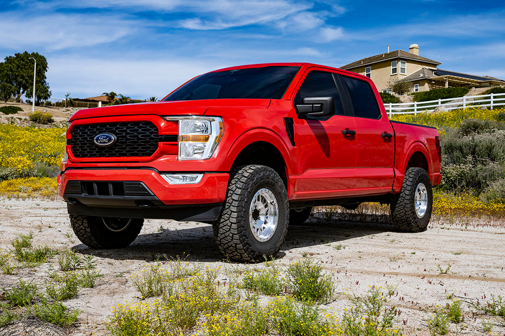 2021-2024 Ford F-150 4WD 2.75-3.5 Inch Lift Stage 4 Suspension System Tubular CDCV Icon Vehicle Dynamics