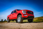 2021-2024 Ford F-150 4WD 3.5-4.5 Inch Lift Stage 4 Suspension System Billet CDCV W/ Leaf Packs Icon Vehicle Dynamics