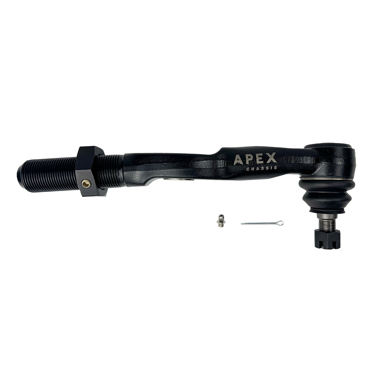 Heavy Duty ProLock Black Aluminum Tie Rod and Drag Link Assembly Fits: 05-16 F250/F350 Super Duty Apex Chassis