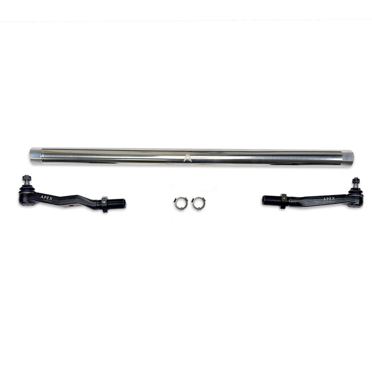 Heavy Duty ProLock Polished Aluminum Tie Rod Assembly Fits: 03-13 RAM 2500/3500 Apex Chassis