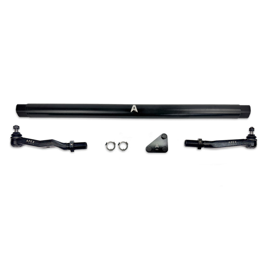 Heavy Duty ProLock Black Aluminum Tie Rod Assembly Fits: 14-24 Ram 2500/3500 Apex Chassis