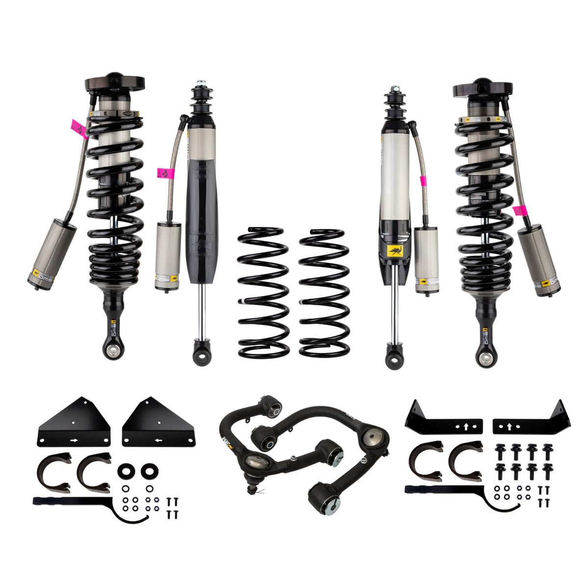 08-21 Toyota Land Cruiser Heavy Load Suspension Kit with BP-51 Shocks and Upper Control Arms Heavy Load