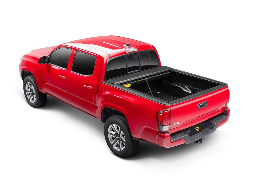 M-Series Locking Retractable Truck Bed Cover for 2016-2023 Toyota Tacoma Crew Cab 5 Ft. Bed without Trail Special Edition Storage Boxes Roll N Lock