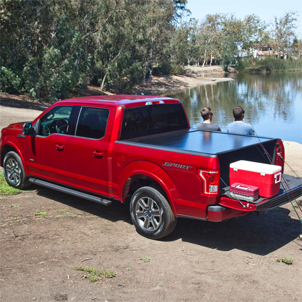 Matte Bedlocker Tonneau Cover Kit 15-20 F-Series Lightduty 8 Foot Long Bed Pace Edwards