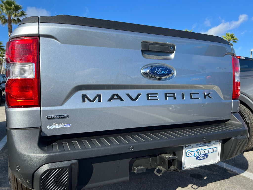 Tailgate Letter Inserts Fits 2022-2026 Ford Maverick