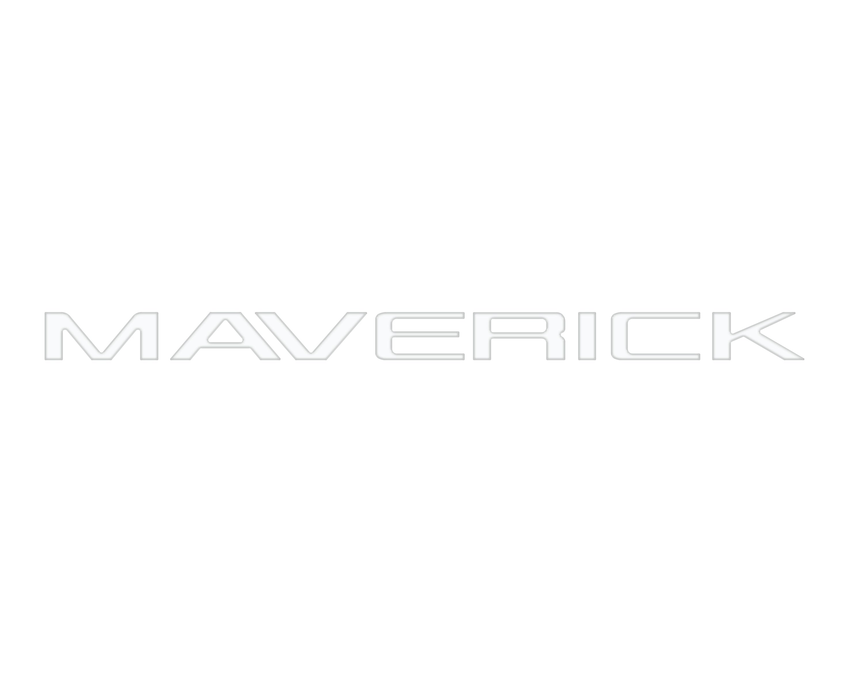 Tailgate Letter Inserts Fits 2022-2026 Ford Maverick