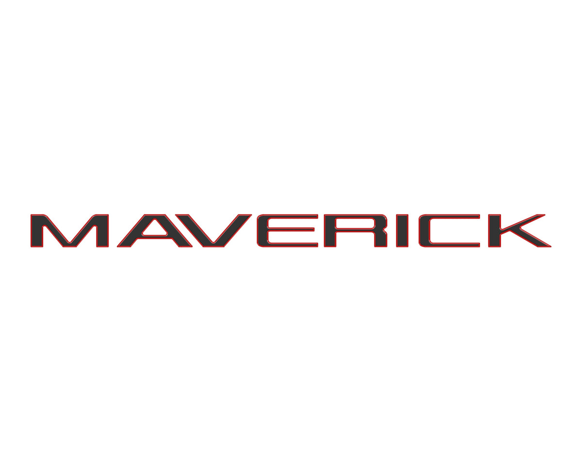 Tailgate Letter Inserts Fits 2022-2026 Ford Maverick
