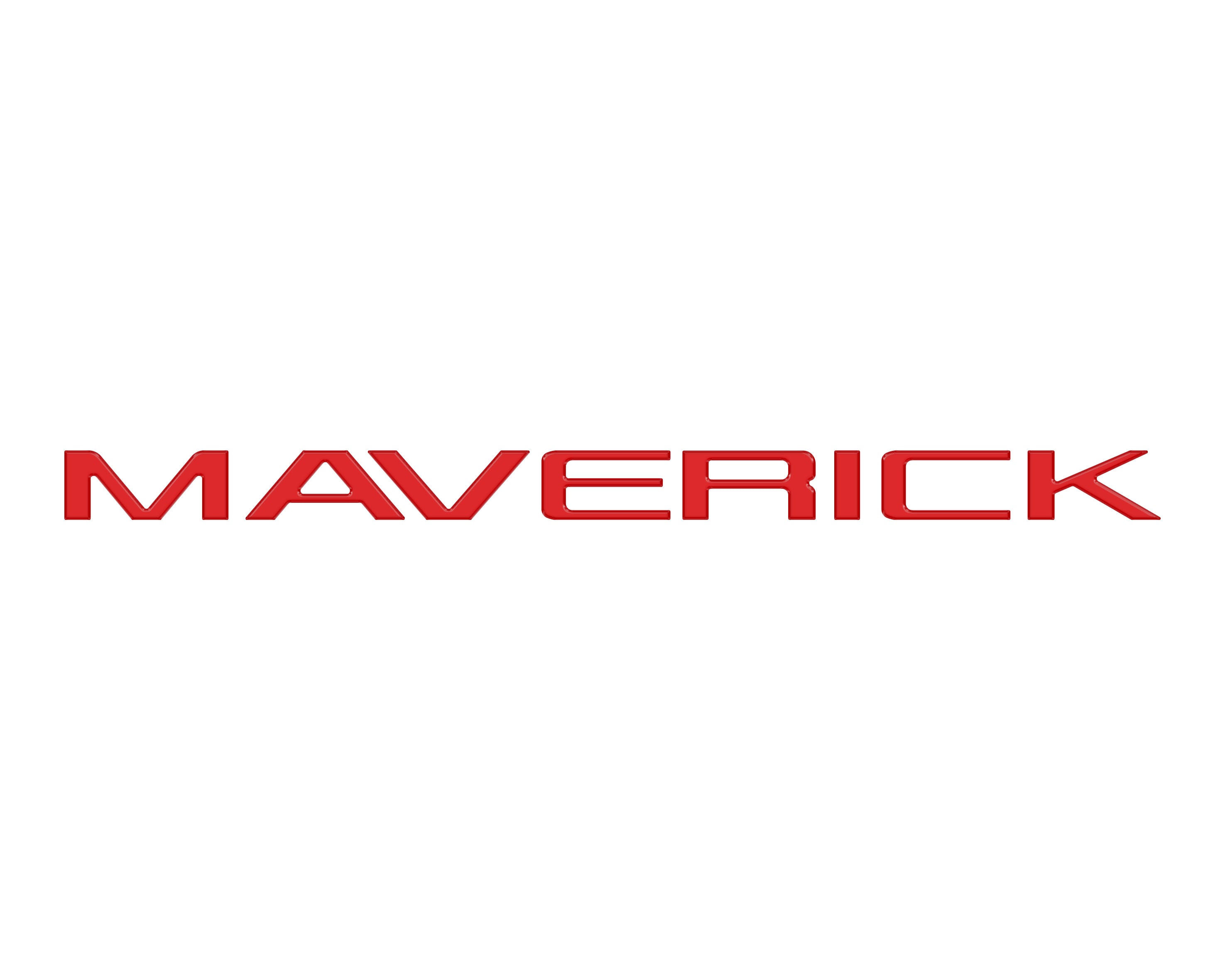 Tailgate Letter Inserts Fits 2022-2026 Ford Maverick