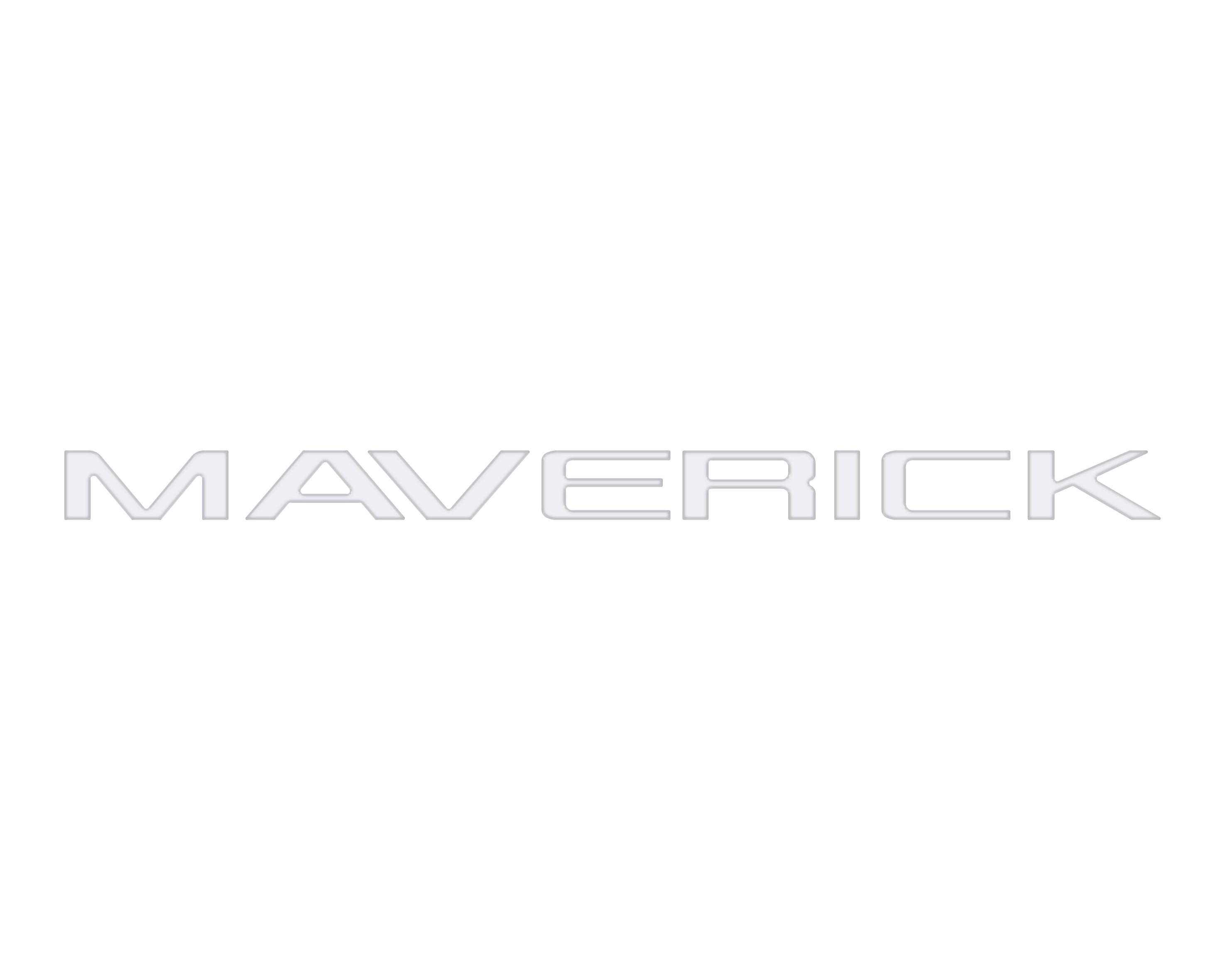 Tailgate Letter Inserts Fits 2022-2026 Ford Maverick