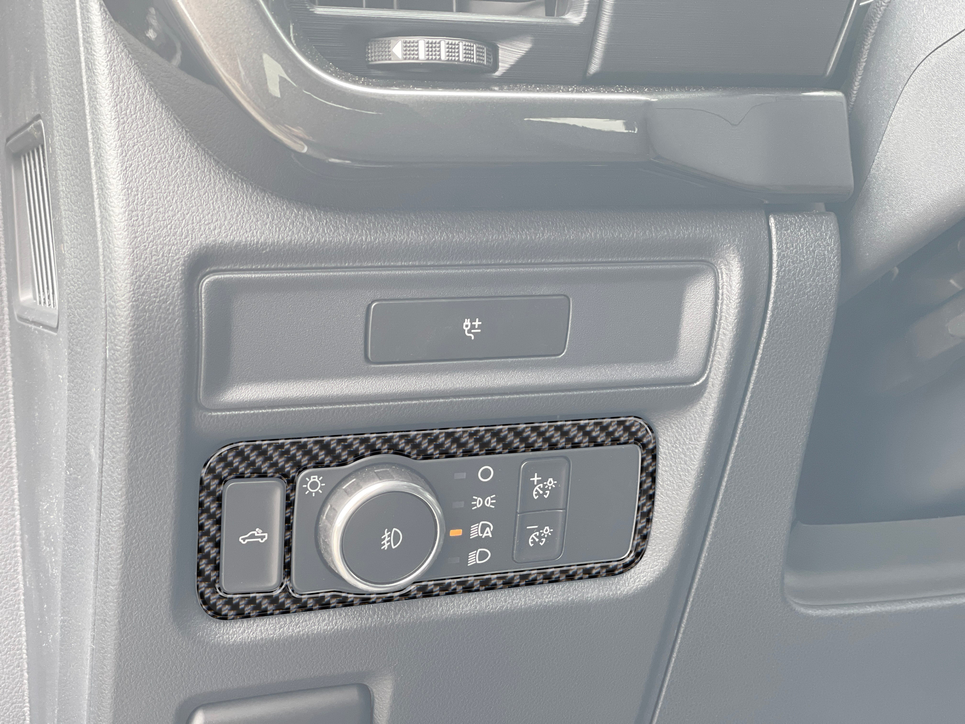 Headlight Switch Accent Trim Fits 2021-2026 Ford F-150