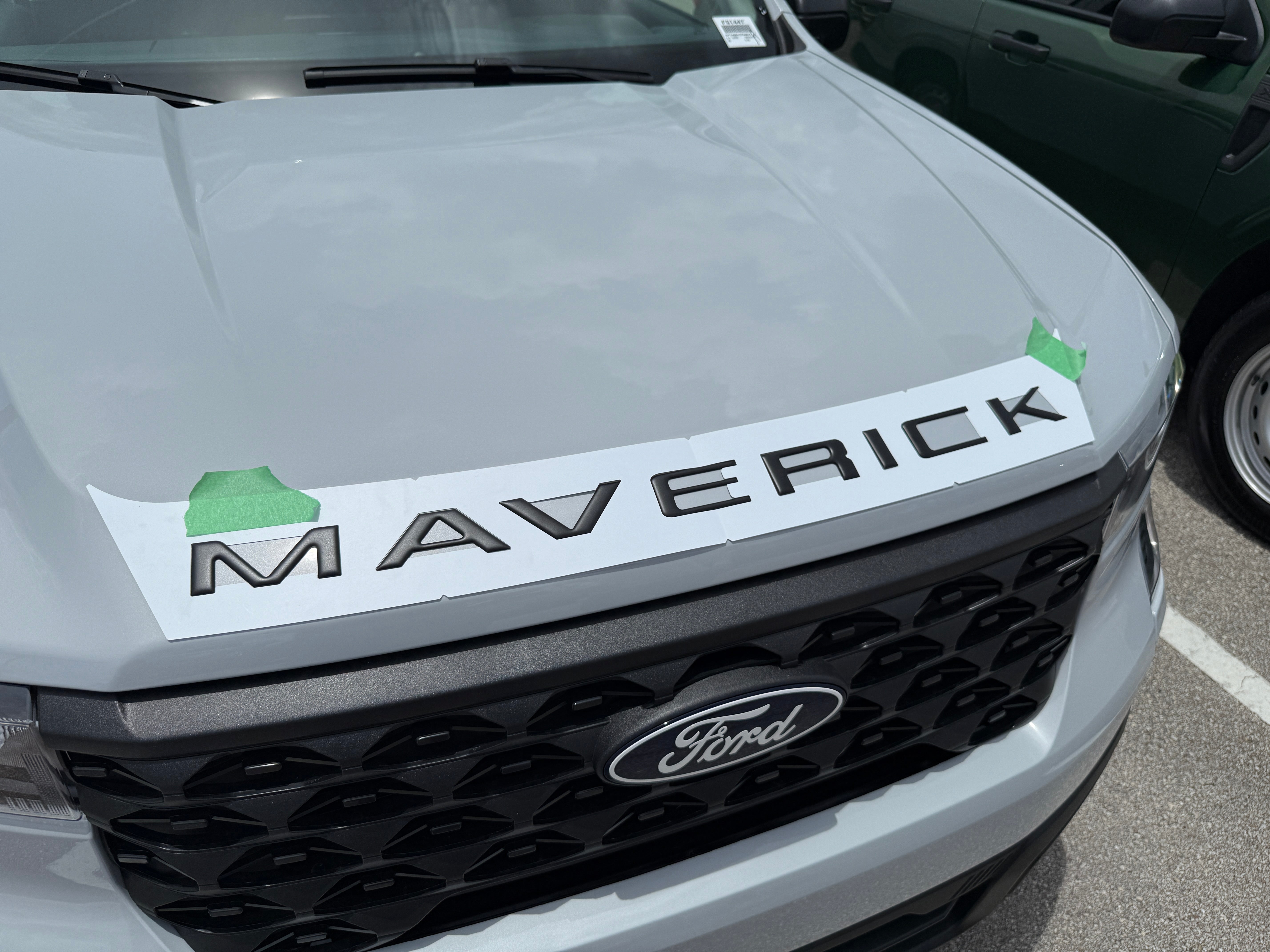 Hood Lettering Kits Fits 2022-2026 Ford Maverick