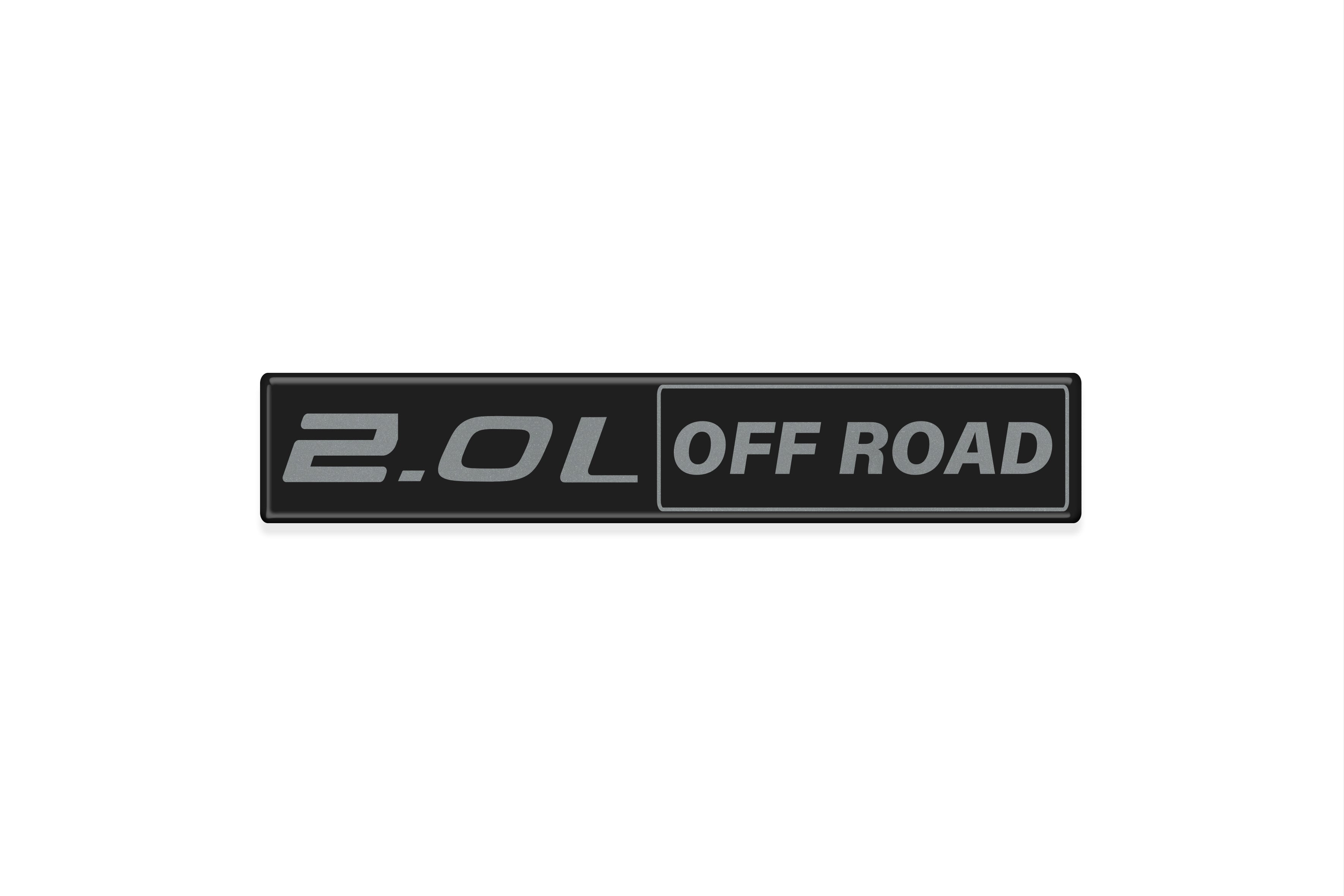 Engine Badge Fits 2021-2026 Ford Bronco Sport
