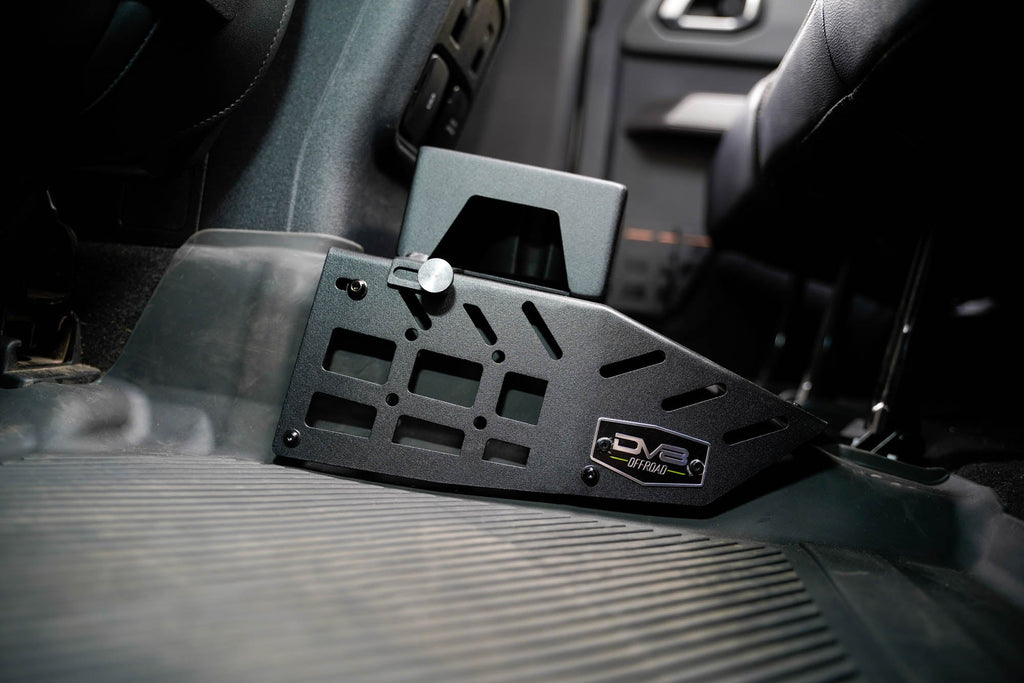 2021 2024 Ford Bronco 4 Door Rear Seat Cup Holder And Molle Panels DV8 Offroad