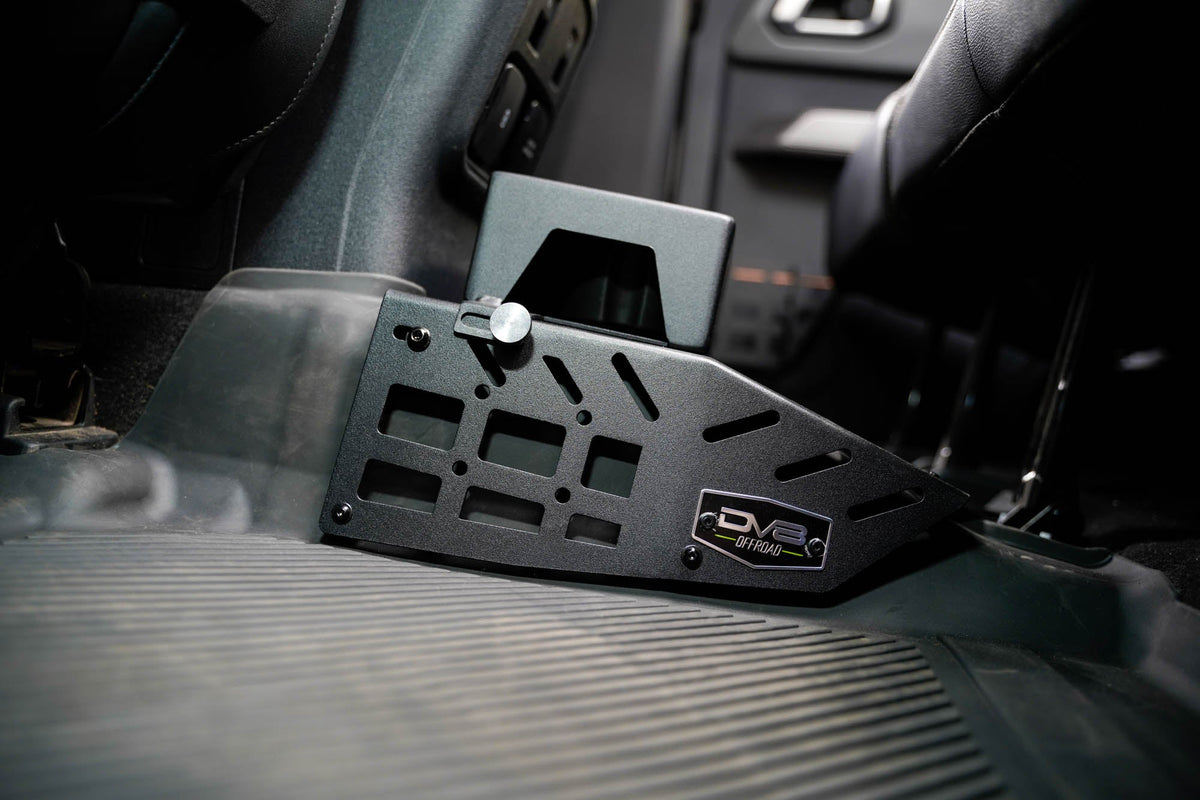 2021 2024 Ford Bronco 4 Door Rear Seat Cup Holder And Molle Panels DV8 Offroad