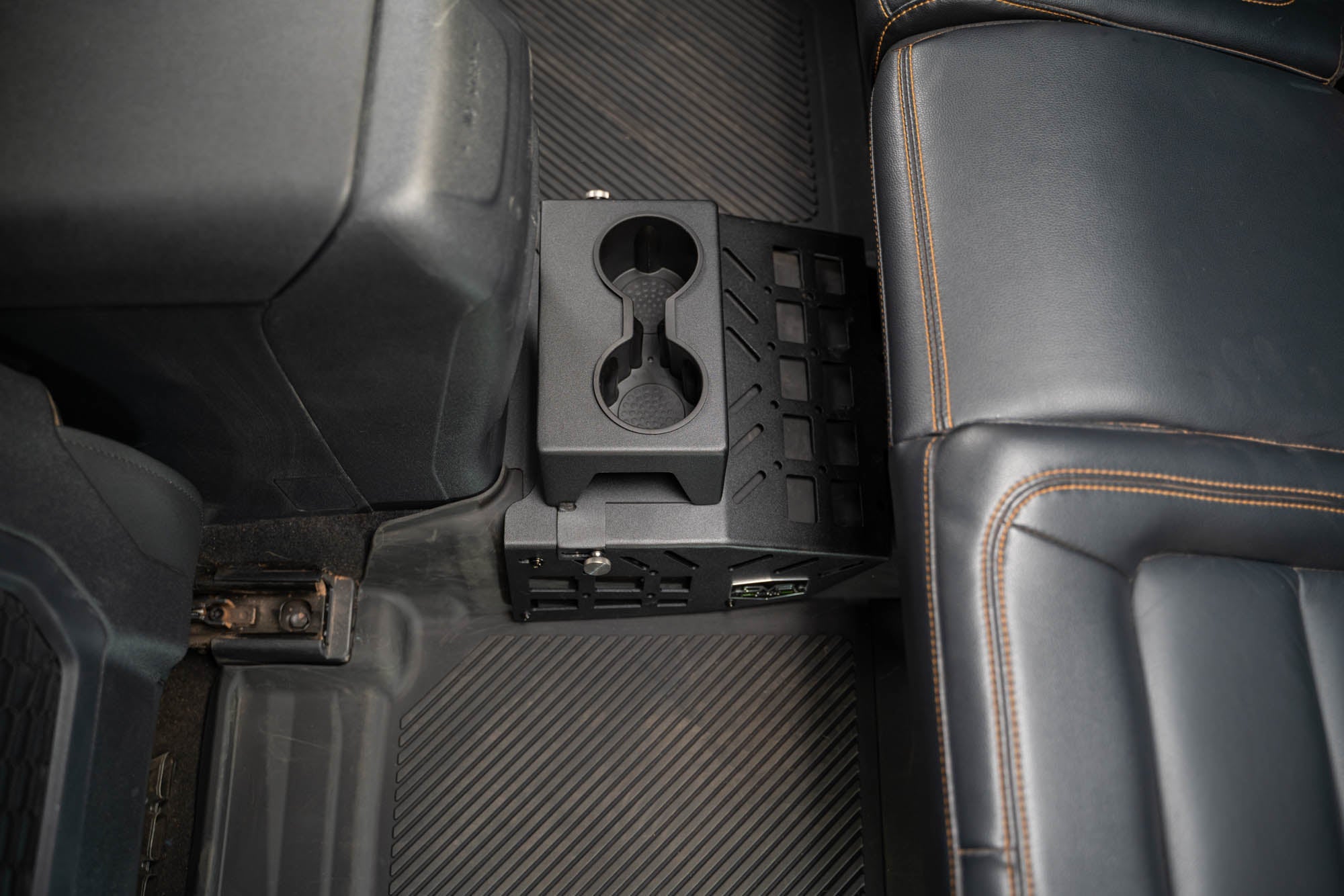 2021 2024 Ford Bronco 4 Door Rear Seat Cup Holder And Molle Panels DV8 Offroad