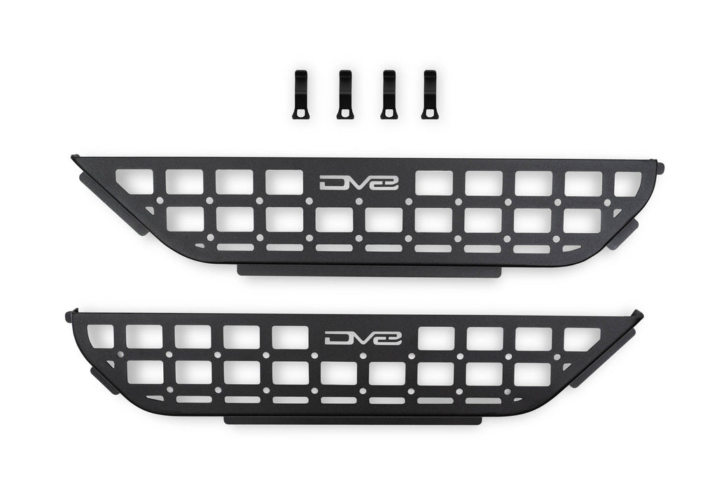 2018 2025 Jeep Wrangler JL, JLU Slim Front Door ONLY Molle Pockets DV8 Offroad